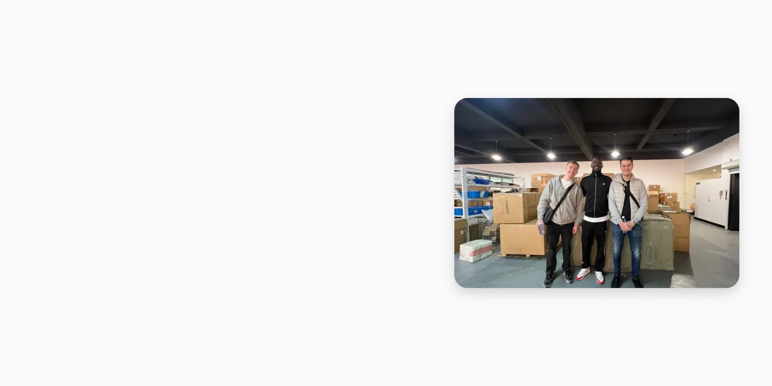 Scott and Harry with the DSCP Smart Fulfillment team case study