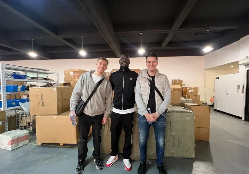 Scott and Harry with the DSCP Smart Fulfillment team case study