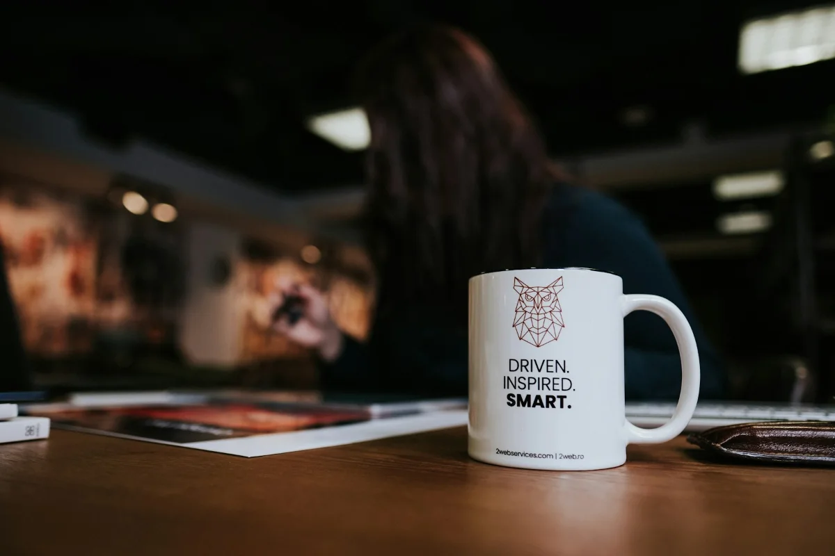 Custom printed mug for print on demand drinkware